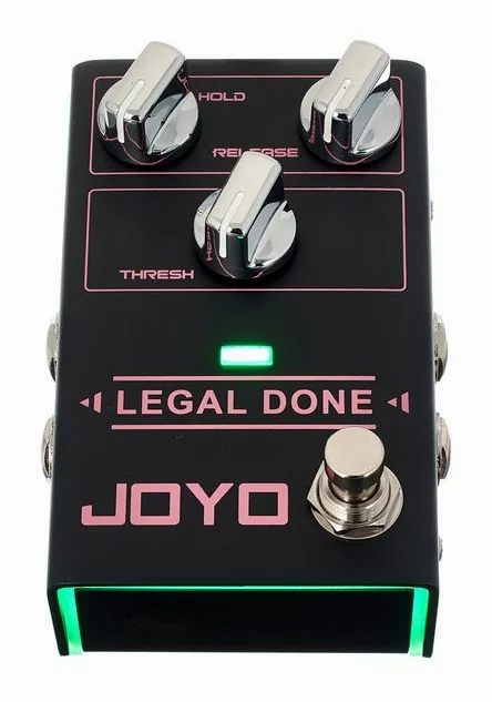 Joyo R-23 Legal Done Noisegate, mandos vistos desde arriba