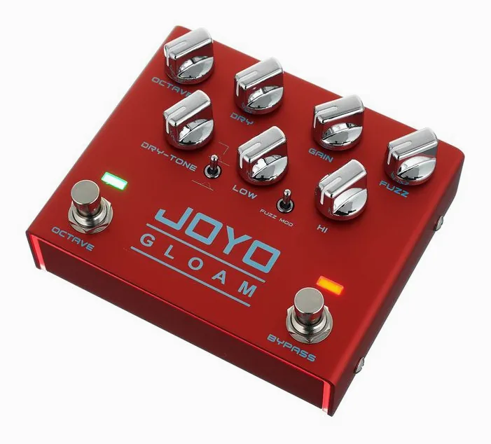 Joyo R-29 Gloam Sub Octave/Fuzz fotografiado de frente