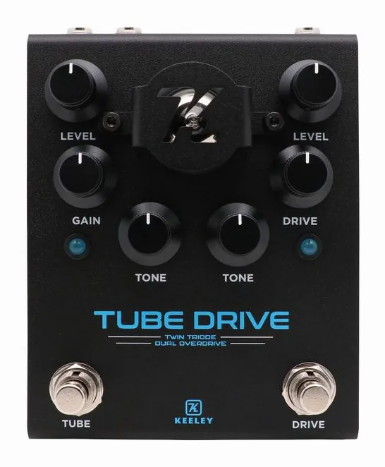 Keeley Tube Drive Overdrive, entradas y salidas laterales