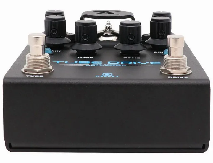 Keeley Tube Drive Overdrive, conectores en la parte trasera de la unidad