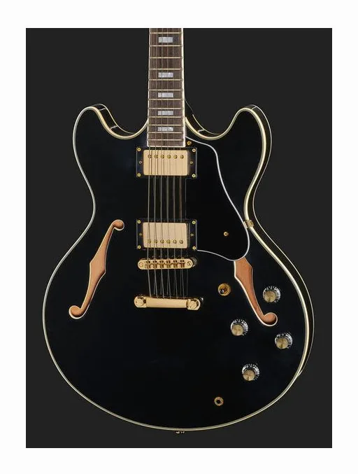 Larry Carlton H7 BK, perfil lateral del cuerpo