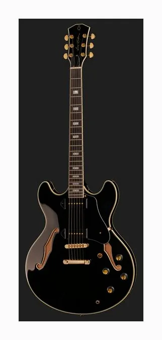 Larry Carlton H7V BK, puente y clavijeros de afinación