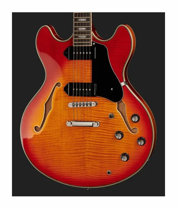 Larry Carlton H7V CS, cejuela y primeras posiciones del diapasón