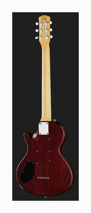 Larry Carlton I5L Tobacco Sunburst Satin, pala con clavijeros y logotipo