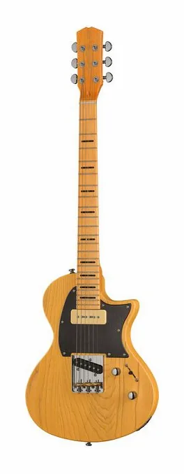 Larry Carlton I5T Butterscotch fotografiado de frente