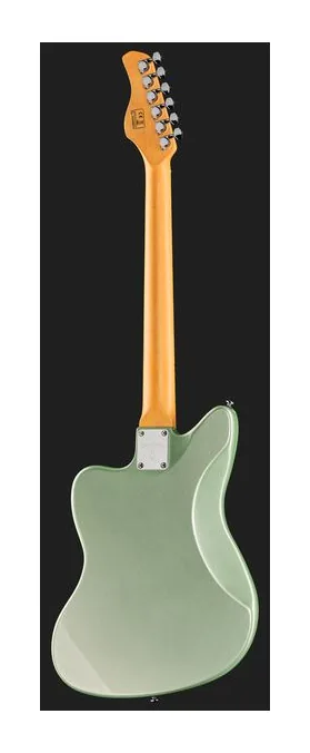 Larry Carlton J5 Sherwood Green Metallic, curvas del cuerpo vistas desde arriba