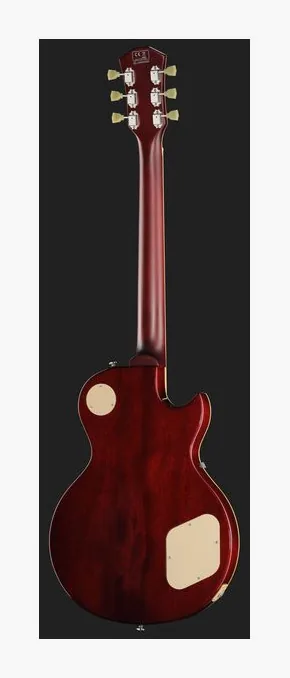 Larry Carlton L5 Amber Burst LH, perfil lateral del cuerpo
