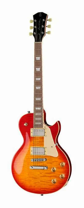 Larry Carlton L5 Tobacco Sunburst fotografiado de frente