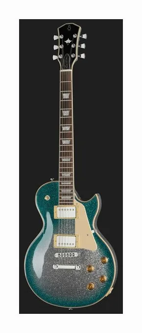 Larry Carlton L7 Skyburst Sparkle New Gen, puente y clavijeros de afinación