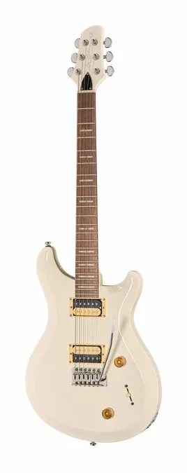 Larry Carlton Q3 Antique White visto de frente