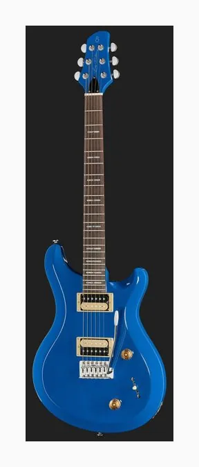 Larry Carlton Q3 Midnight Blue, vista trasera del cuerpo