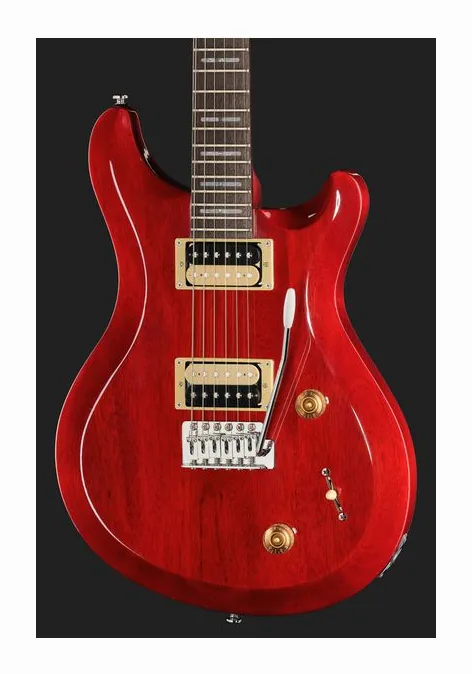 Larry Carlton Q3 Vintage Cherry, mástil y diapasón vistos de lado