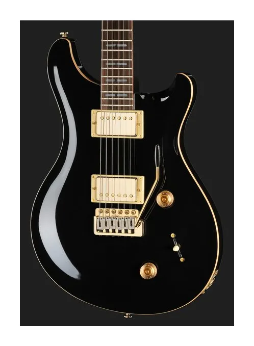 Larry Carlton Q7 Black, cuerpo y acabado en primer plano