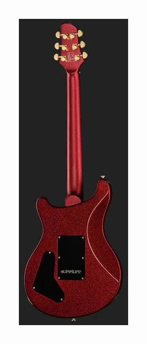 Larry Carlton Q7 Red Sparkle, mástil y diapasón vistos de lado