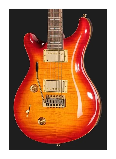 Larry Carlton Q7 Tobacco Sunburst, vista trasera del cuerpo