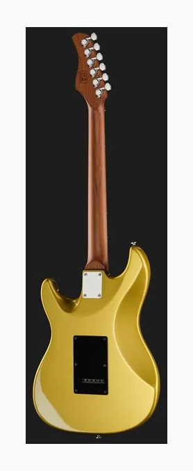 Larry Carlton S7 Metallic Gold New Gen, perfil lateral del cuerpo