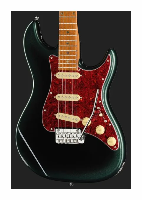 Larry Carlton S7 New Gen Dark Forest, perfil lateral del cuerpo