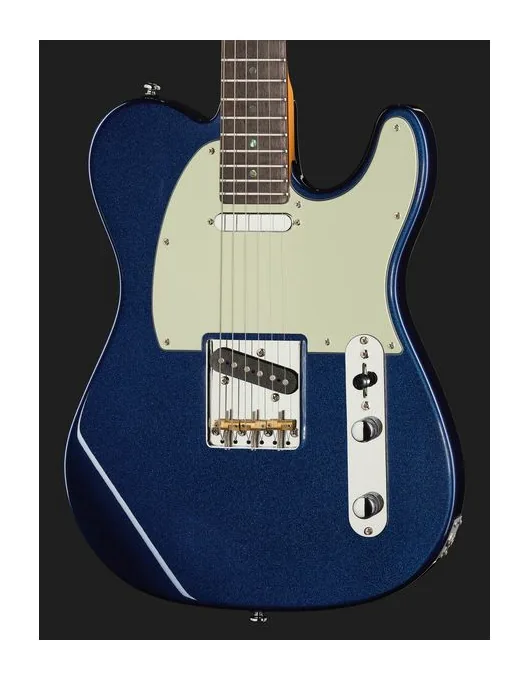 Larry Carlton T7 Dark Navy New Gen, cejuela y primeras posiciones del diapasón
