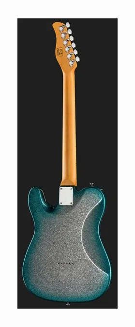 Larry Carlton T7 Skyburst Sparkle New Gen, perfil lateral del cuerpo