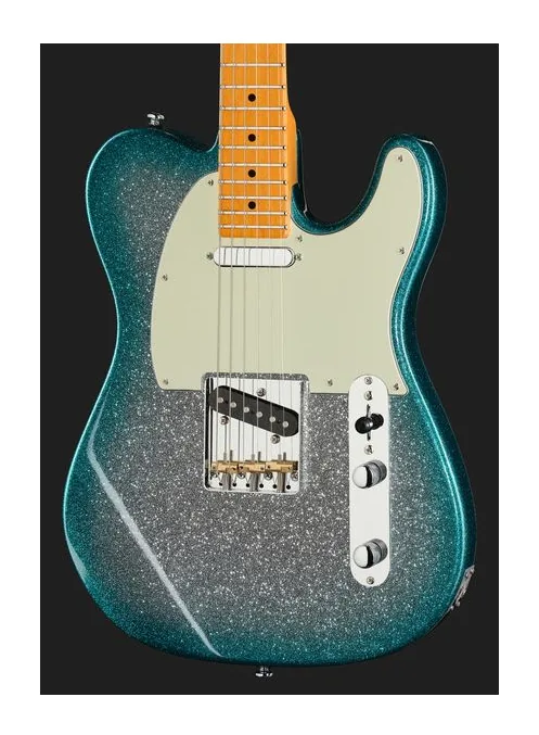 Larry Carlton T7 Skyburst Sparkle New Gen, perfil lateral del cuerpo