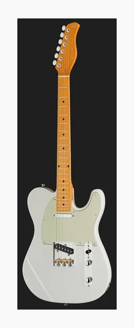 Larry Carlton T7 White New Gen, curvas del cuerpo vistas desde arriba