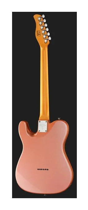 Larry Carlton T7TM Rosegold, mástil y diapasón vistos de lado