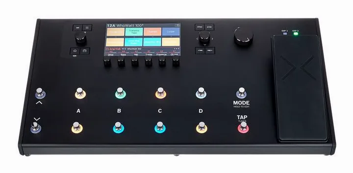 Line6 Helix LT Guitar Processor, vista lateral del cabezal