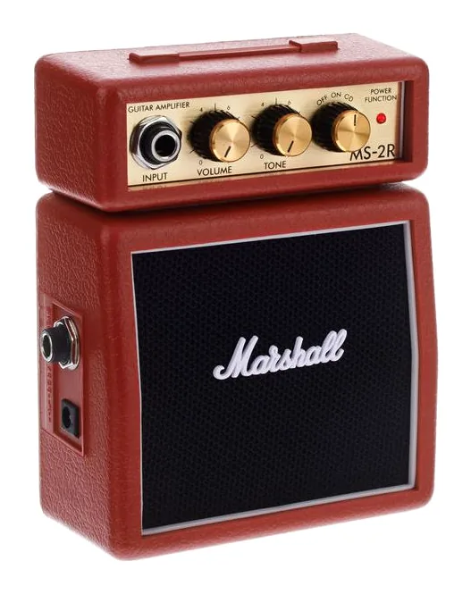 Marshall MS-2R, panel de controles en primer plano