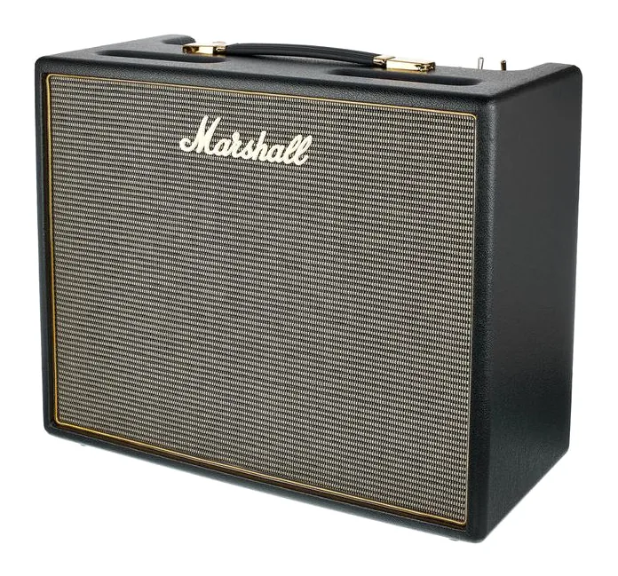 Marshall Origin 20C Combo, panel de controles en primer plano