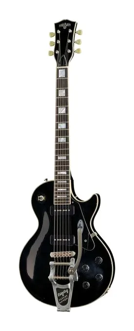 Maybach Lester 54 Custom P90 Bigsby fotografiado de frente