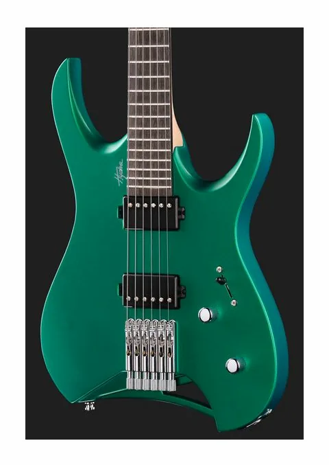 Mayones Guitars Hydra Elite 6 MCS, selector de pastillas y jack de salida
