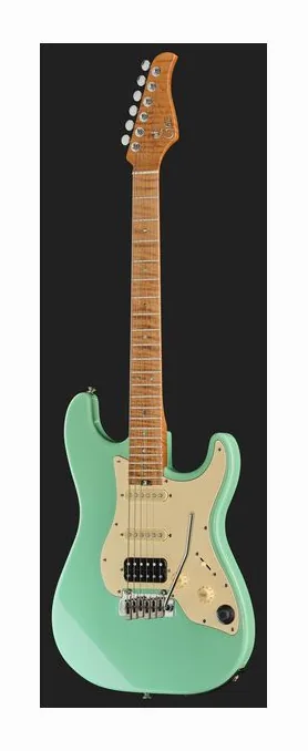 Mooer GTRS Guitar Profess. 801 MG, pala con clavijeros y logotipo