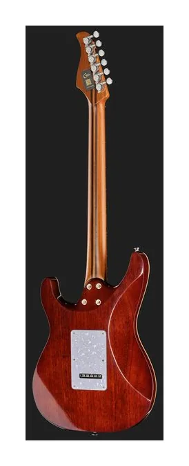 Mooer GTRS Soloist 810 Purple Burst, selector de pastillas y jack de salida