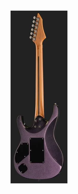 Mooer MMT100 FR Guitar Aurora Pink, perfil lateral del cuerpo