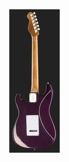 Mooer MSC20 Pro Guitar Ocean Blue, puente y clavijeros de afinación