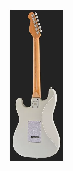 Mooer MSC41 Pro Guitar Dreamy Blue, cejuela y primeras posiciones del diapasón