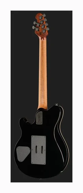 Music Man Axis Macha Flame, cejuela y primeras posiciones del diapasón
