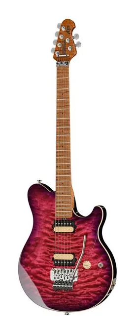 Music Man Axis Ollalieberry Quilt fotografiado de frente
