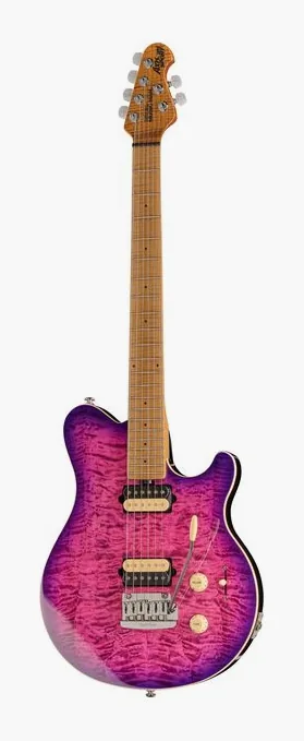 Music Man Axis Super Sport CC Quilt visto de frente