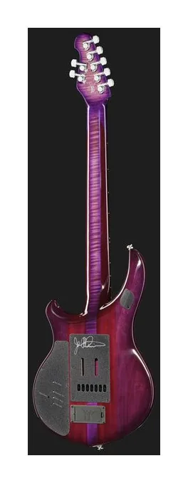 Music Man John Petrucci BFR Majesty 7 WB, pala con clavijeros y logotipo