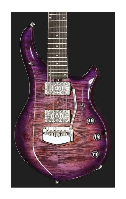 Music Man John Petrucci BFR Majesty 7 WB, perfil lateral del cuerpo