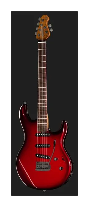 Music Man Luke IV SSS Redburst, selector de pastillas y jack de salida