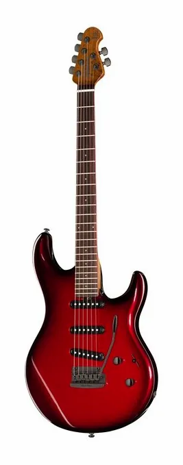 Music Man Luke IV HH Black Sparkle visto de frente