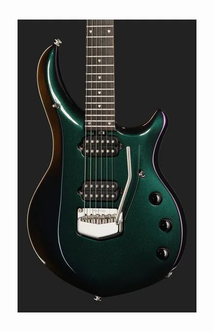 Music Man Majesty Premium Select MD, cejuela y primeras posiciones del diapasón