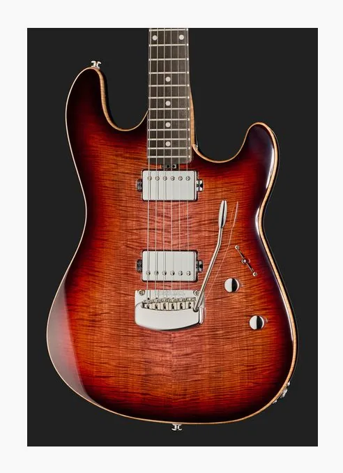 Music Man Sabre Blackdraft, vista trasera del cuerpo