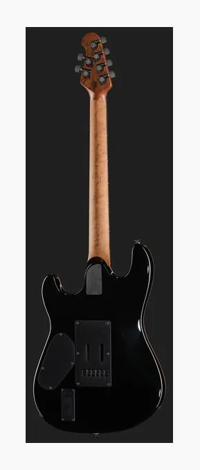 Music Man Sabre HT Blackout, cejuela y primeras posiciones del diapasón