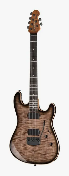 Music Man Sabre HT Blackout fotografiado de frente