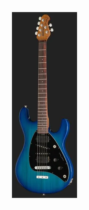 Music Man Steve Morse Standard Bl. Burst, cuerpo y acabado en primer plano