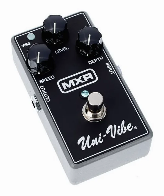 MXR M68 Uni-Vibe Chorus/Vibrato, mandos vistos desde arriba