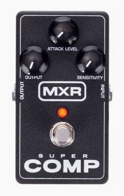 MXR Supercomp M132, led e interruptor de pedal